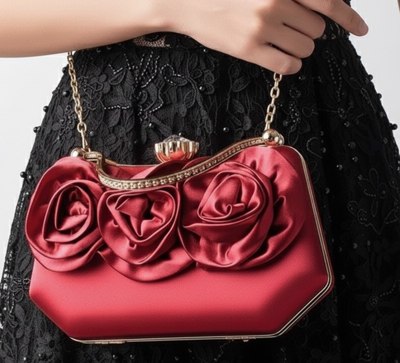 Princess Rose Clutch